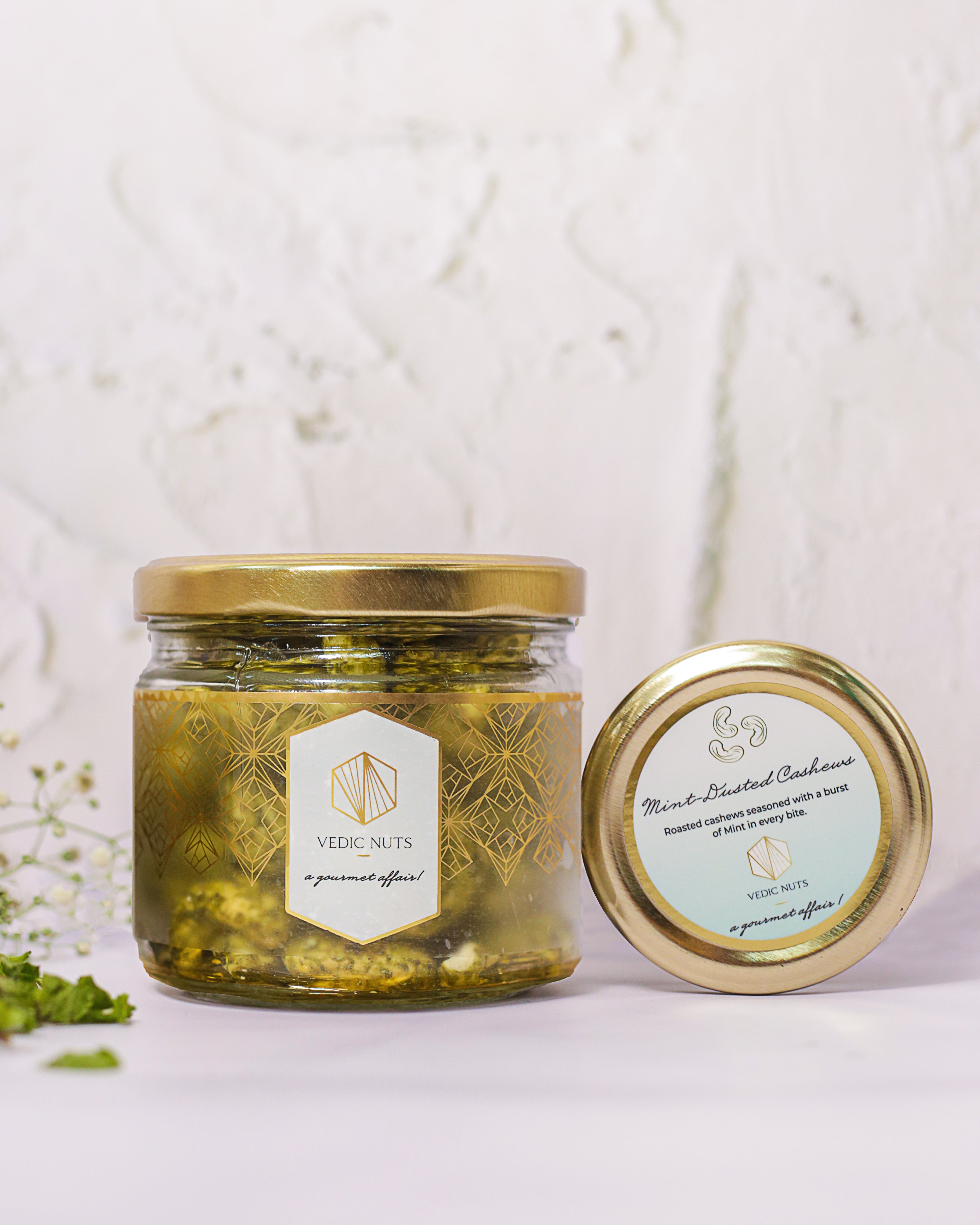 Mint Dusted Cashews